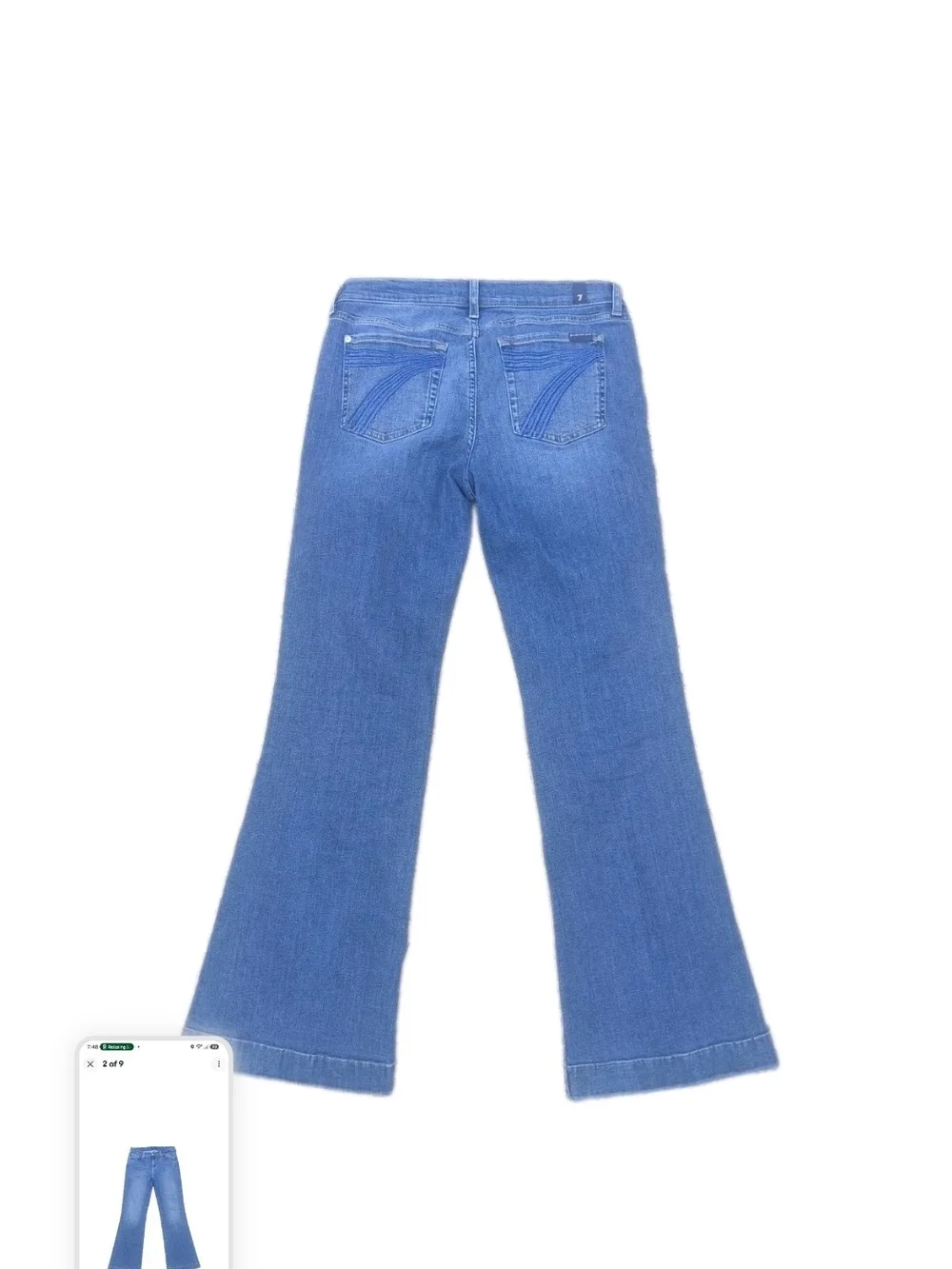7 For All Mankind mid rise